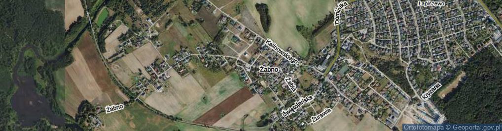 Zdjęcie satelitarne Krucza ul.